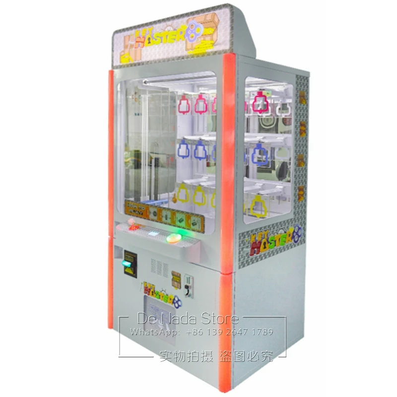 Indoor Game Center Commercial Amusement Device Coin Operated Vending Machine Key Master Gift Prize Arcade Game Machine
Indoor Game Center Commercial Amusement Device Coin Operated Vending Machine Key Master Gift Prize Arcade Game Machine