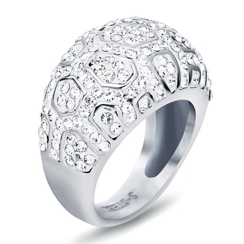 Genuine Gold Color Crystal Rings Wedding Brand Fashion Jewelry Femme Bijoux for Women
Genuine Gold Color Crystal Rings Wedding Brand Fashion Jewelry Femme Bijoux for Women