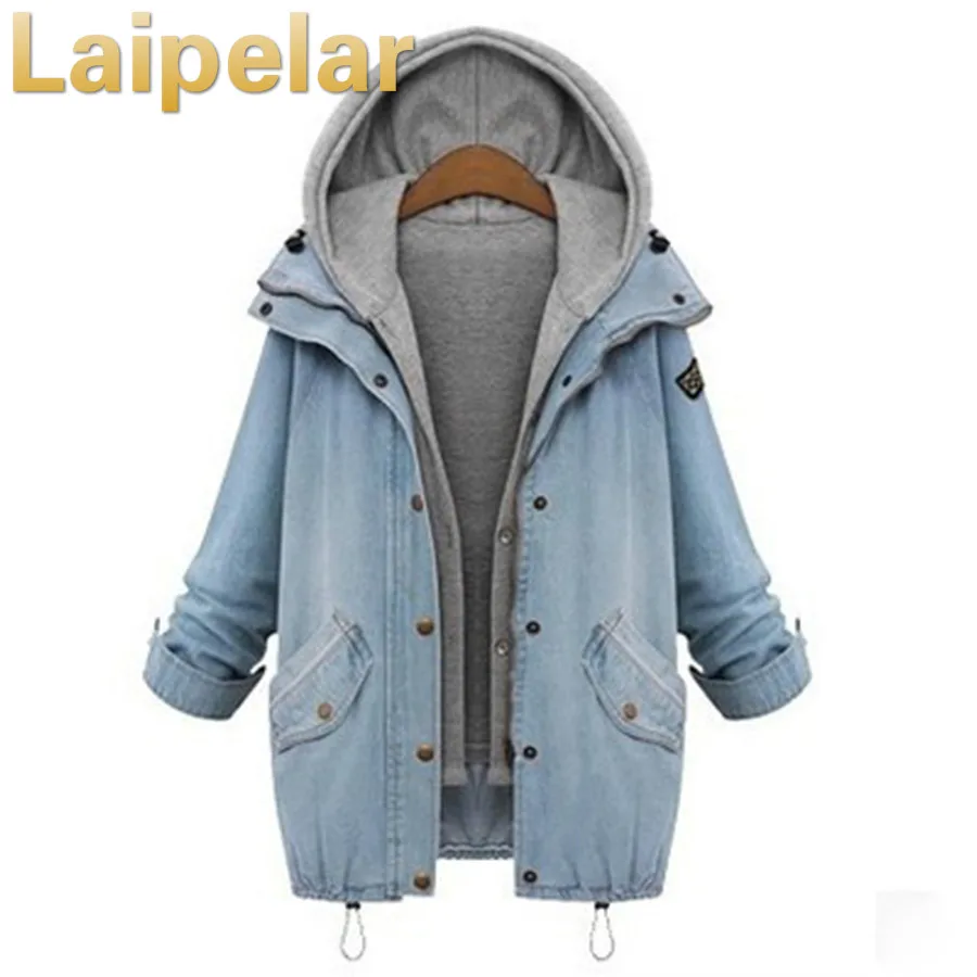 Autumn Winter Women Two Piece Suit Fashion Casual Women Basic Jacket And Coats Denim Jeans Large Sized Women Basic Coats M-Xxxxl
Autumn Winter Women Two Piece Suit Fashion Casual Women Basic Jacket And Coats Denim Jeans Large Sized Women Basic Coats M-Xxxxl