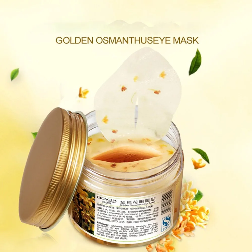 Gold Osmanthus Eye Mask 80 Pcs/Bottle Eye Face Skin Care Collagen Gel Whey Protein Sleep Patches Dark Circles Eye Bag Remover
Gold Osmanthus Eye Mask 80 Pcs/Bottle Eye Face Skin Care Collagen Gel Whey Protein Sleep Patches Dark Circles Eye Bag Remover