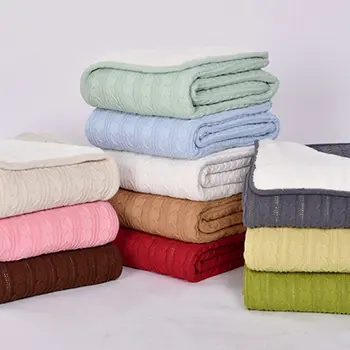 New arrival 100% cotton fashion high quality knitted blanket with soft wool for sofa/bed/home beige/red/green/brown/gray color
New arrival 100% cotton fashion high quality knitted blanket with soft wool for sofa/bed/home beige/red/green/brown/gray color