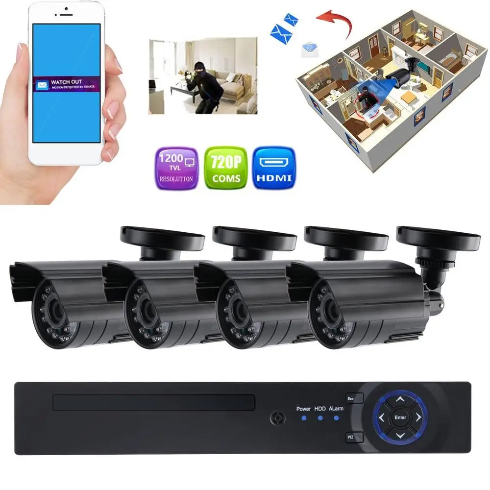 Professional Indoor Outdoor Waterproof IP66 Home Infrared Monitor Surveillance Security Camera System DVR Set
Professional Indoor Outdoor Waterproof IP66 Home Infrared Monitor Surveillance Security Camera System DVR Set