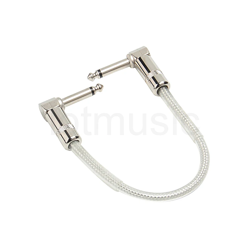 Kmise Guitar Patch Cable Cord Right Angle 6" Genuine OFC Braided Low Noise for Electric Guitar Bass Padel Effects
Kmise Guitar Patch Cable Cord Right Angle 6" Genuine OFC Braided Low Noise for Electric Guitar Bass Padel Effects