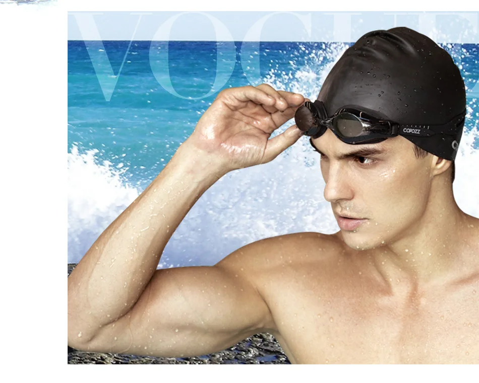 silicone swim cap