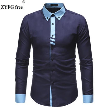 Fashion brand mens shirt turn-down collar long sleeve casual style shirts tide take youth vitality male clothing
Fashion brand mens shirt turn-down collar long sleeve casual style shirts tide take youth vitality male clothing