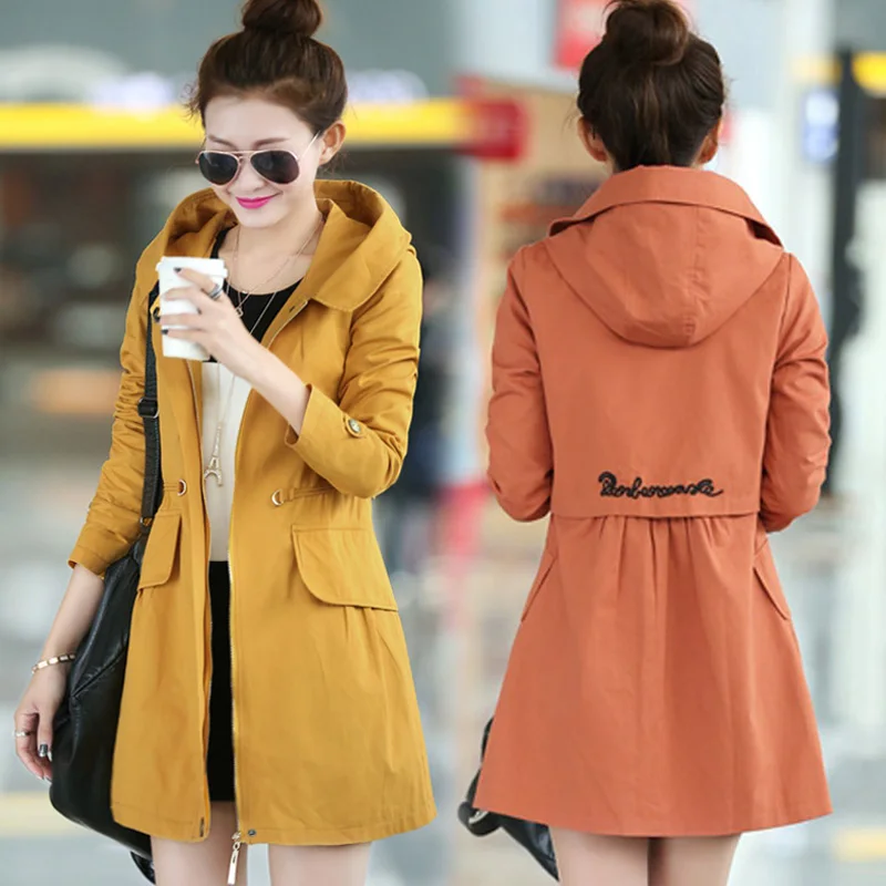 Hitz Korean version of the Spring and Autumn was thin cotton coat Girls long coat female models
Hitz Korean version of the Spring and Autumn was thin cotton coat Girls long coat female models
