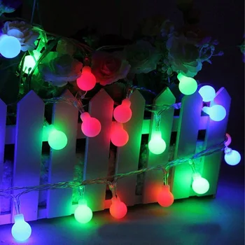 Battery Operated 4M 40pcs Ball Fairy String Garland Lights Globe Christams String Lights For Party Wedding Outdood Decorations
Battery Operated 4M 40pcs Ball Fairy String Garland Lights Globe Christams String Lights For Party Wedding Outdood Decorations