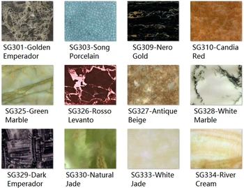 400mm x 300mm x 3.0mm (L x W x T), Multi-Colors Acrylic (PMMA) Stone Grain Sheets - 6 pcs/lot
400mm x 300mm x 3.0mm (L x W x T), Multi-Colors Acrylic (PMMA) Stone Grain Sheets - 6 pcs/lot