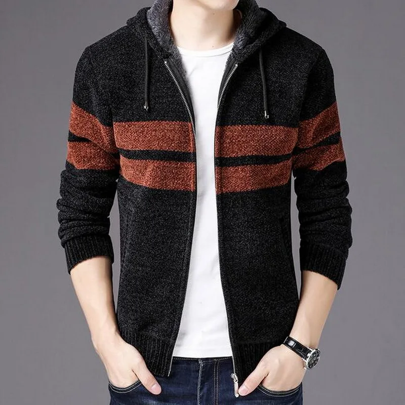 2019 Men Winter Warm Hooded Sweatercoat Cardigan Sweaters New Male Outwear Casual Warm Sweater coat Zipper Fleece Cardigans
2019 Men Winter Warm Hooded Sweatercoat Cardigan Sweaters New Male Outwear Casual Warm Sweater coat Zipper Fleece Cardigans