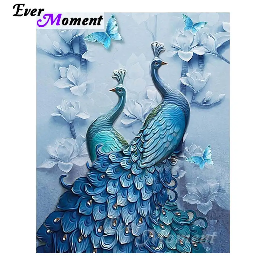 Ever Moment Diamond Painting Peacock Flower Butterfly 5D DIY Diamond Embroidery Picture Mosaic Rhinestone Full Square S2F123
Ever Moment Diamond Painting Peacock Flower Butterfly 5D DIY Diamond Embroidery Picture Mosaic Rhinestone Full Square S2F123