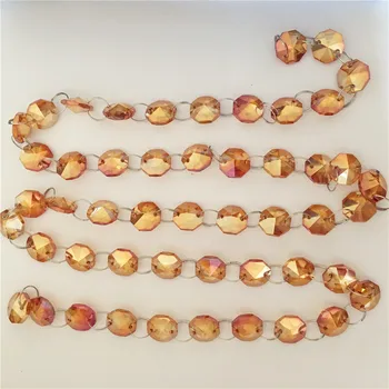 14mm 100 Meters Crystal Octagon Wine Red Beads Chain Glass Curtain Beads For KTV Box Design Offer
14mm 100 Meters Crystal Octagon Wine Red Beads Chain Glass Curtain Beads For KTV Box Design Offer