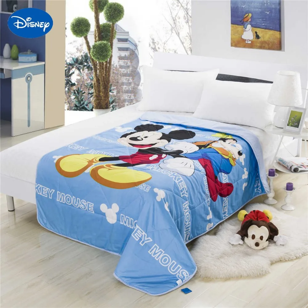Sweet Blue Mickey Mouse Summer Quilts Comforter Children's Boys Baby Bedding Cotton Fabric Single Twin Queen Disney Cartoon Soft
Sweet Blue Mickey Mouse Summer Quilts Comforter Children's Boys Baby Bedding Cotton Fabric Single Twin Queen Disney Cartoon Soft