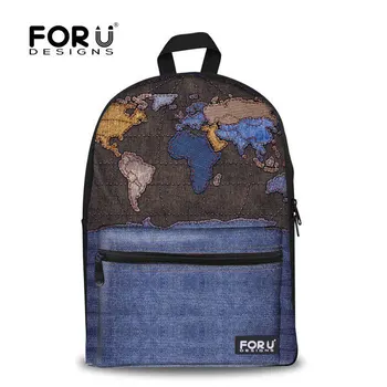 FORUDESIGNS World Map Women Backpack Vintage Style Women Canvas Wind Backpack Ladies Girls College School Bag Drop Shipping
FORUDESIGNS World Map Women Backpack Vintage Style Women Canvas Wind Backpack Ladies Girls College School Bag Drop Shipping