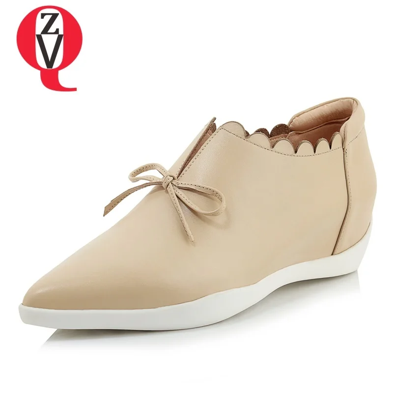 ZVQ shoes woman 2019 spring new concise casual high quality genuine leather women pumps outside med increased internal shoes
ZVQ shoes woman 2019 spring new concise casual high quality genuine leather women pumps outside med increased internal shoes