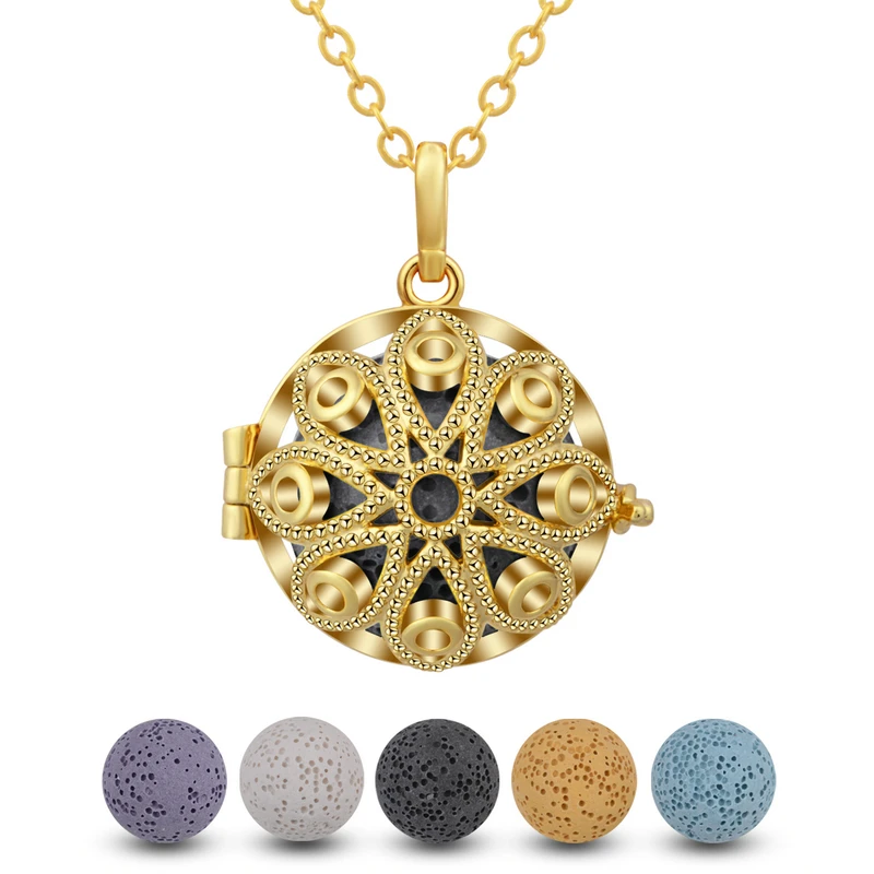 Evil Eye Women Locket Pendant Necklace 20inch with 5PC Volcanic Lava Stone Perfume Aroma Diffuser
Evil Eye Women Locket Pendant Necklace 20inch with 5PC Volcanic Lava Stone Perfume Aroma Diffuser