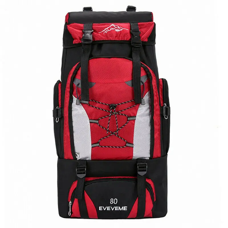 80L large capacity outdoor backpack hiking Travel backpack mountaineering bag men's women's universal shoulder bag
80L large capacity outdoor backpack hiking Travel backpack mountaineering bag men's women's universal shoulder bag
