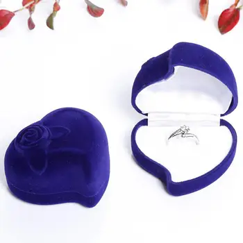 2019 Rose Heart Shape Proposal Wedding Ring Display Holder Box Jewelry Storage Case New
2019 Rose Heart Shape Proposal Wedding Ring Display Holder Box Jewelry Storage Case New