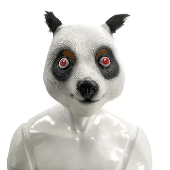 Realistic Halloween Full Face Panda Latex Fantastic Mask Costume for Cartoon Party Masks Carnival Cosplay 
Realistic Halloween Full Face Panda Latex Fantastic Mask Costume for Cartoon Party Masks Carnival Cosplay