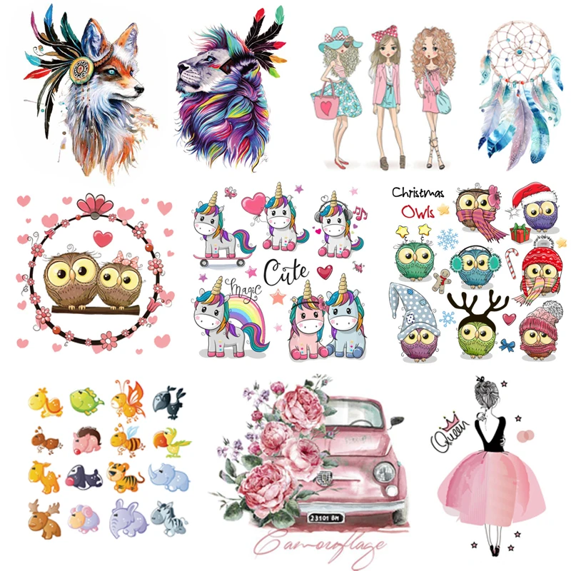 Prajna Wolf Lion Cartoon Owl Heat Vinyl Transfer Iron On Patch DIY Print On Tshirt Stripe On Clothes Heat Transfers Wholesale
Prajna Wolf Lion Cartoon Owl Heat Vinyl Transfer Iron On Patch DIY Print On Tshirt Stripe On Clothes Heat Transfers Wholesale