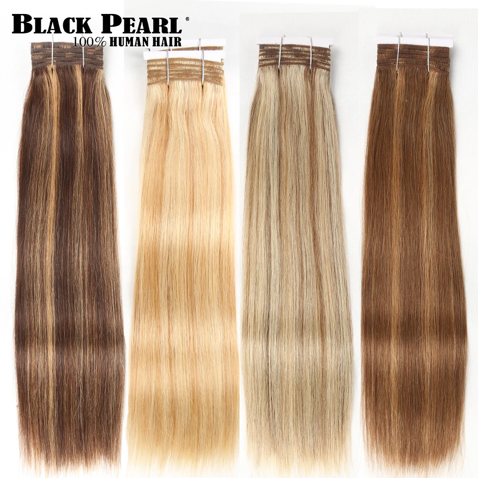 Black Pearl Remy Brazilian Silky Straight Human Hair Bundles P4/27 color 1 PC Balayage Brown Blonde Red Human Hair Extensions
Black Pearl Remy Brazilian Silky Straight Human Hair Bundles P4/27 color 1 PC Balayage Brown Blonde Red Human Hair Extensions