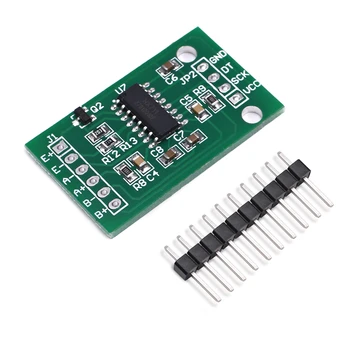 100% NEW 24-bit precision AD module HX711 module / load cell Pressure sensor for arduino DIY Electronic Scale
100% NEW 24-bit precision AD module HX711 module / load cell Pressure sensor for arduino DIY Electronic Scale
