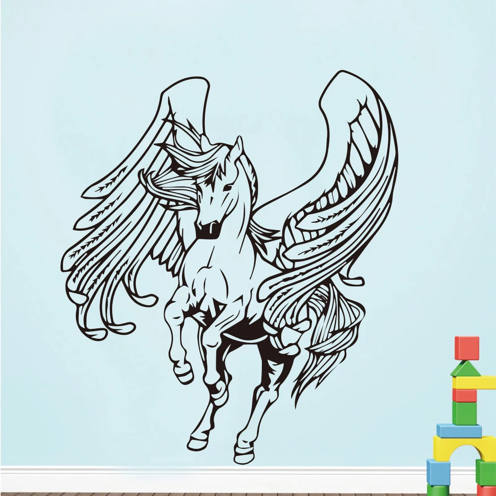 Creativity Flying Horse Wall Sticker Wall Decories For Living Room Kids Room Decoration Accessories Wall Decals Sticker Mural
Creativity Flying Horse Wall Sticker Wall Decories For Living Room Kids Room Decoration Accessories Wall Decals Sticker Mural