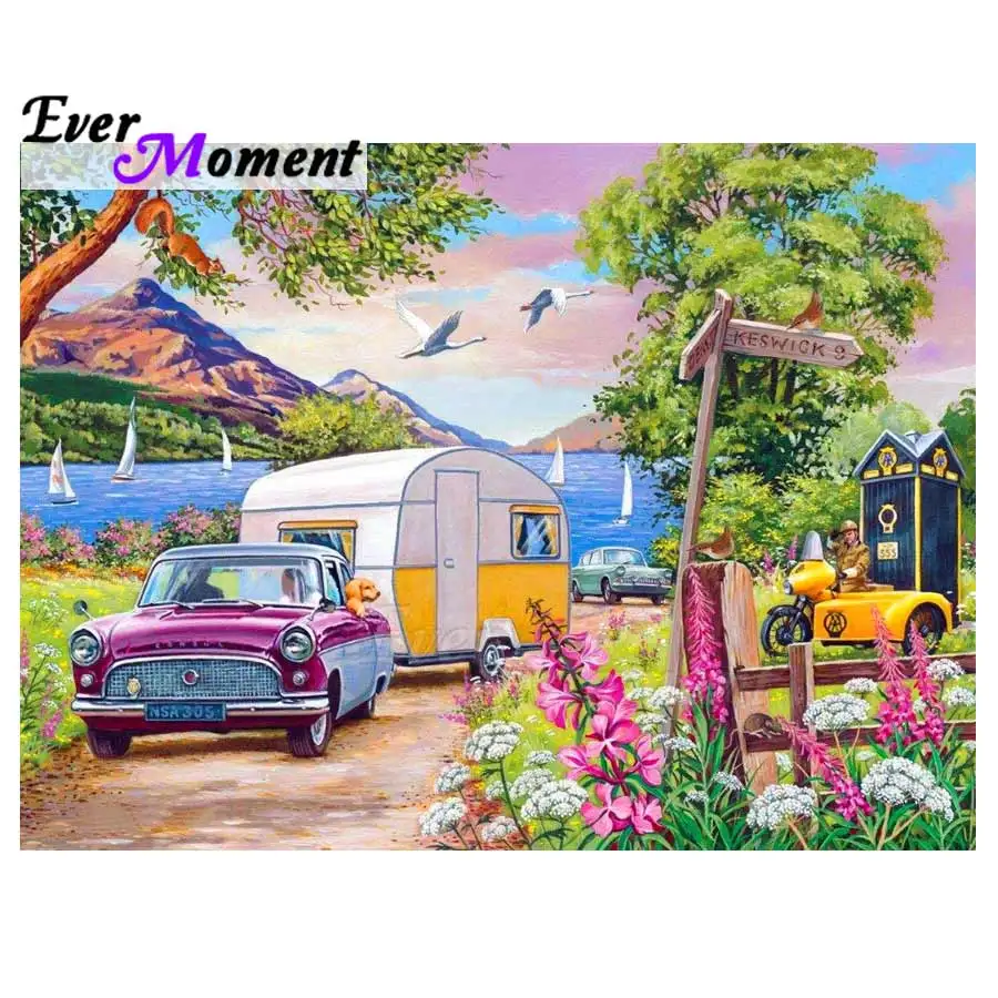 Ever Moment Diamond Painting Scenery Car Handmade Picture Of Rhinestone Cross Stitch Home Decoration Diamond Embroidery 3F387
Ever Moment Diamond Painting Scenery Car Handmade Picture Of Rhinestone Cross Stitch Home Decoration Diamond Embroidery 3F387