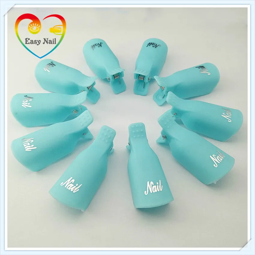 EasyNail New! 10pcs Turq. Nail Art Plastic Gel Nail Polish Remover Clips Soak Off Cap Clip UV Gel Polish Tool for remover
EasyNail New! 10pcs Turq. Nail Art Plastic Gel Nail Polish Remover Clips Soak Off Cap Clip UV Gel Polish Tool for remover