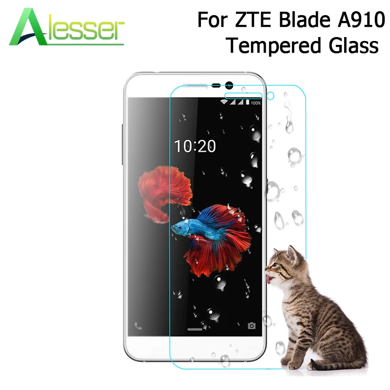 Фото Алессер для ZTE Blade A910 закаленное стекло защита экрана от царапин пленка замены