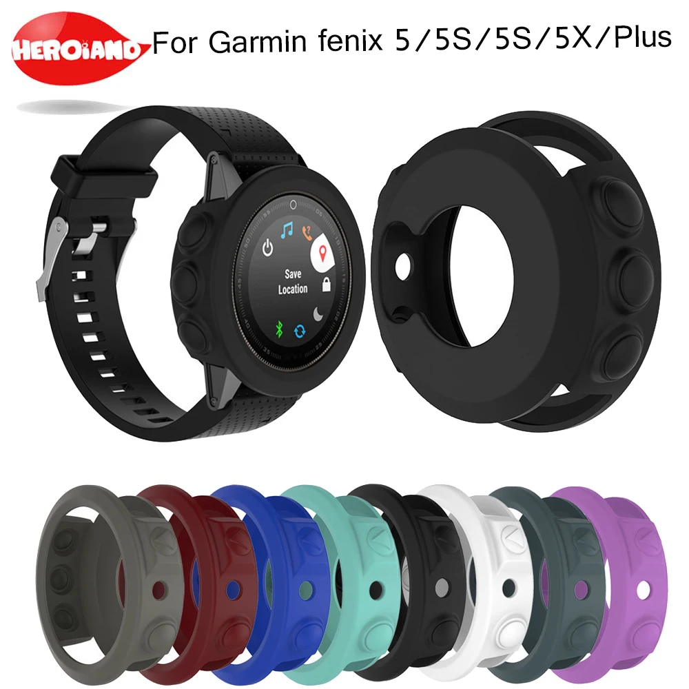 Silicone Protective Case Cover For Garmin fenix 5/5S/5X Wristband Bracelet Protector Shell for Fenix 5x 5s 5 Plus Smart Watch
Silicone Protective Case Cover For Garmin fenix 5/5S/5X Wristband Bracelet Protector Shell for Fenix 5x 5s 5 Plus Smart Watch