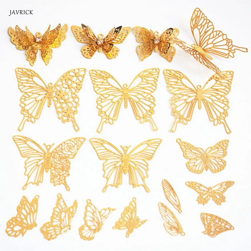 DIY Filler Epoxy Resin Mold Decoration Butterfly Golden Copper Hollow Crafts Ornaments Filling Jewelry Necklace Making Tools
DIY Filler Epoxy Resin Mold Decoration Butterfly Golden Copper Hollow Crafts Ornaments Filling Jewelry Necklace Making Tools