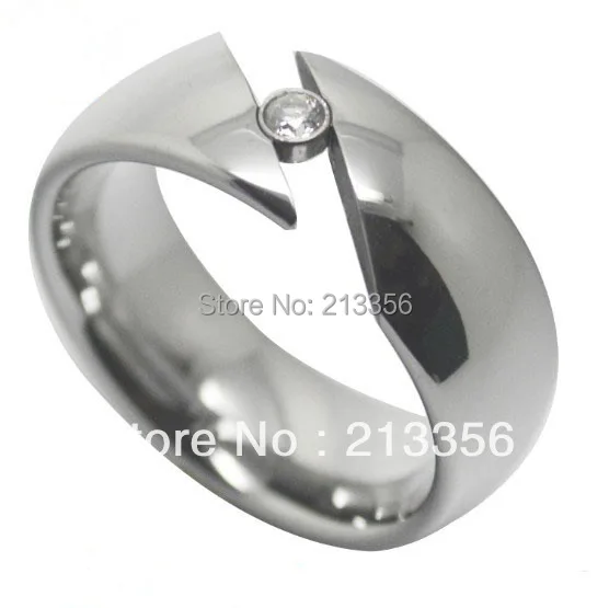 2015 New Ring:8mm CZ Diamond Silver Dome Tungsten Carbide Ring for Wedding Trendy Jewelry(Free Shipping/Free Engraving)
2015 New Ring:8mm CZ Diamond Silver Dome Tungsten Carbide Ring for Wedding Trendy Jewelry(Free Shipping/Free Engraving)