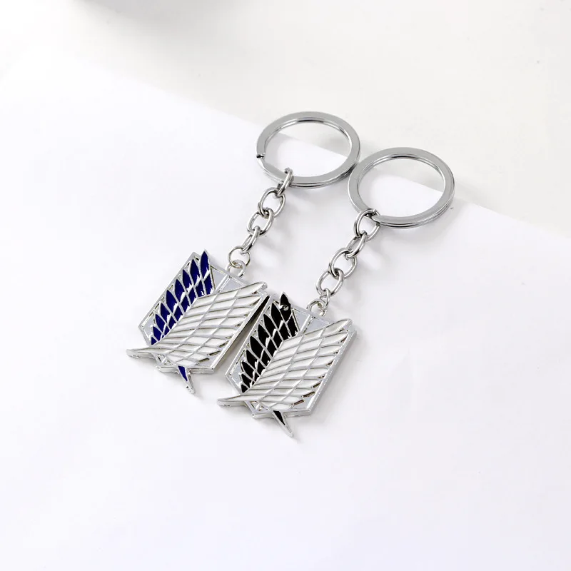 Fashion Attack On Titan Keychain Shingeki No Kyojin Anime Cosplay Wings of Liberty Key Chain Rings For Motorcycle Car Keys Gifts
Fashion Attack On Titan Keychain Shingeki No Kyojin Anime Cosplay Wings of Liberty Key Chain Rings For Motorcycle Car Keys Gifts