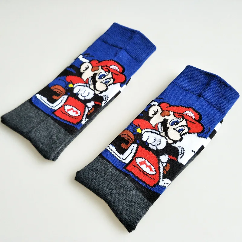 New Europe&USA Creative socks Men Socks Fashion Character Mario Cartoon Print Casual Autumn Winter Cotton Socks
New Europe&USA Creative socks Men Socks Fashion Character Mario Cartoon Print Casual Autumn Winter Cotton Socks