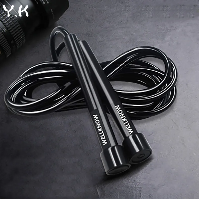 

Y.K New Speed Jump Rope Ball Bearing Skipping Skip Adjustable Jump Rope Crossfit Gym Fitnesss Training Equipment Exercise