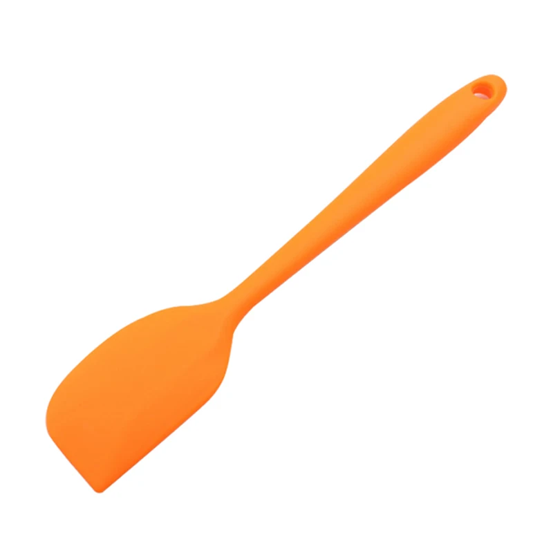 Colorful Kitchen Silicone Spatula Rubber Baking Scraper Mixer Non-Stick Pastry Cake Scraper 2 Sizes Cooking Kitchen Tools (4)