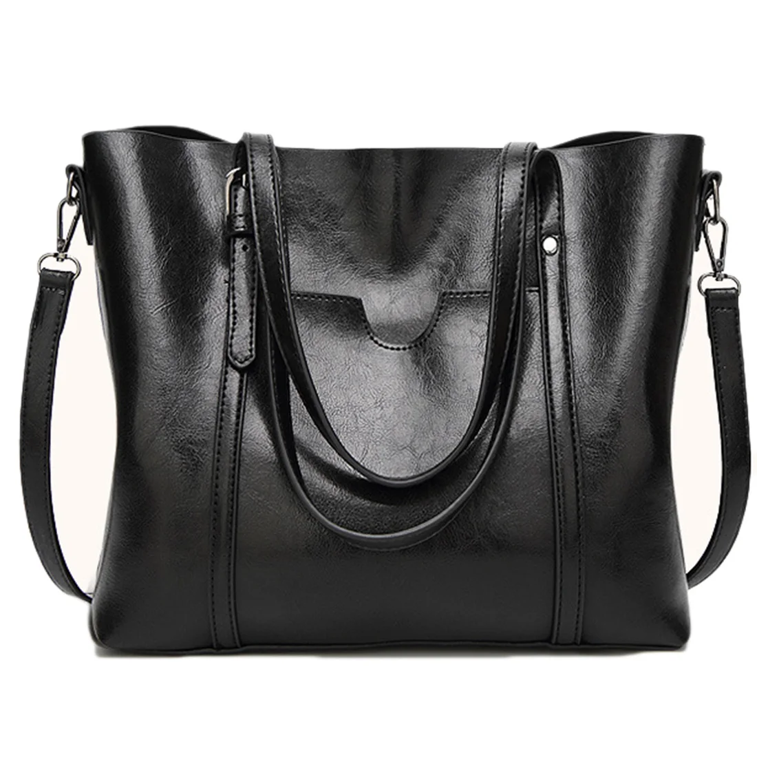 Women Shoulder Bags 2018 Fashion Women Handbags Oil Wax Leather Large Capacity Tote Bag Casual Pu Leather Messenger bag bolsas
Women Shoulder Bags 2018 Fashion Women Handbags Oil Wax Leather Large Capacity Tote Bag Casual Pu Leather Messenger bag bolsas