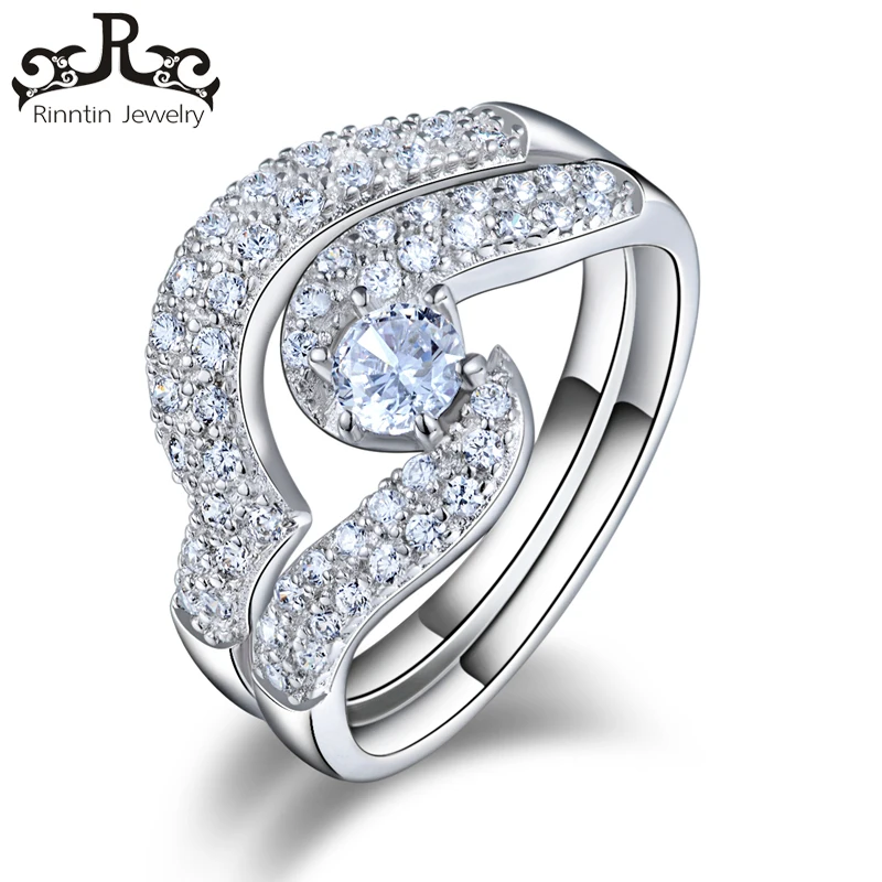 ORSA JEWELS Elegent Lady Wedding Rings Engagement Silver Color Ring With Cubic Zircon Beautiful Gift For Women Jewelry DOR49
ORSA JEWELS Elegent Lady Wedding Rings Engagement Silver Color Ring With Cubic Zircon Beautiful Gift For Women Jewelry DOR49