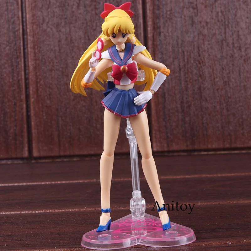 SHF S.H.Figuarts Sailor Moon Figure Sailor Venus V Minako Aino PVC Action Figure Collectible Model Toy 15cm
SHF S.H.Figuarts Sailor Moon Figure Sailor Venus V Minako Aino PVC Action Figure Collectible Model Toy 15cm
