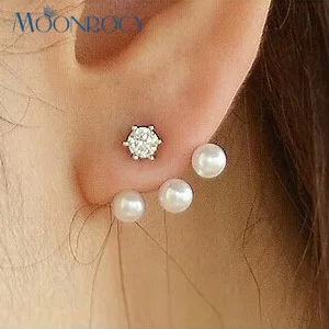 MOONROCY Imitation Pearl Earrings Rose Gold Color Drop Shipping CZ Crystal Earrings for women Gift Dropshipping Wholesale
MOONROCY Imitation Pearl Earrings Rose Gold Color Drop Shipping CZ Crystal Earrings for women Gift Dropshipping Wholesale