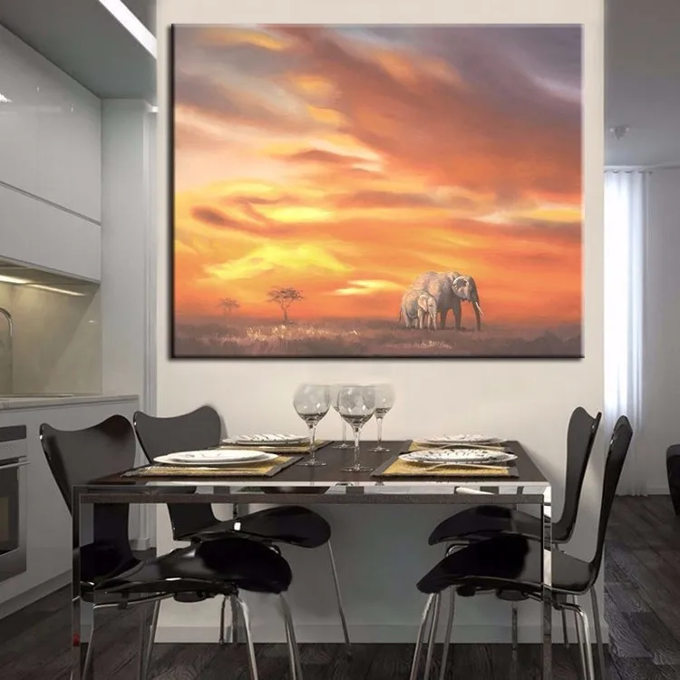 African Unique Landscape Oil Paintings Of Elephants Impression Southeast Asia Elephant Oil Painting On Canvas For Wall Decor
African Unique Landscape Oil Paintings Of Elephants Impression Southeast Asia Elephant Oil Painting On Canvas For Wall Decor