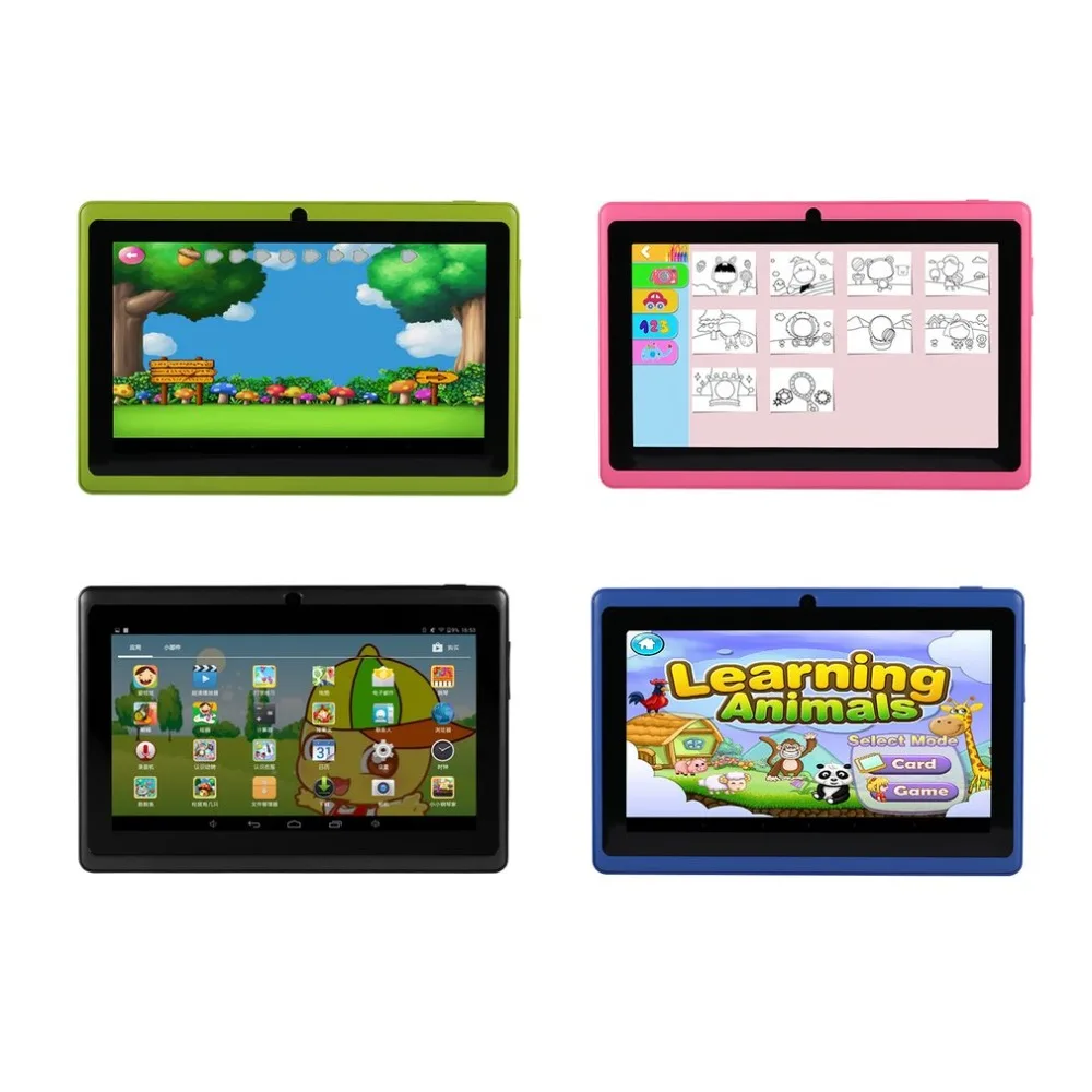 Ainol 7 inch Kids Tablets pad 8GB Android 4.4 Quad Core Dual Camera 1280*600 Tablet PC Kids Tablet With Silicone Cover OTG
Ainol 7 inch Kids Tablets pad 8GB Android 4.4 Quad Core Dual Camera 1280*600 Tablet PC Kids Tablet With Silicone Cover OTG