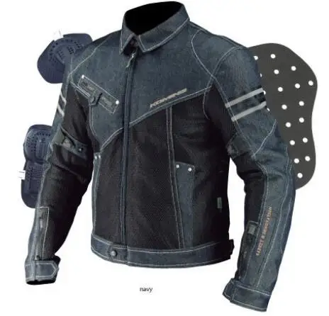 New Komine JK-006 Denim mesh racing suit locomotive anti-fall clothing motorcycle riding Clothing
New Komine JK-006 Denim mesh racing suit locomotive anti-fall clothing motorcycle riding Clothing