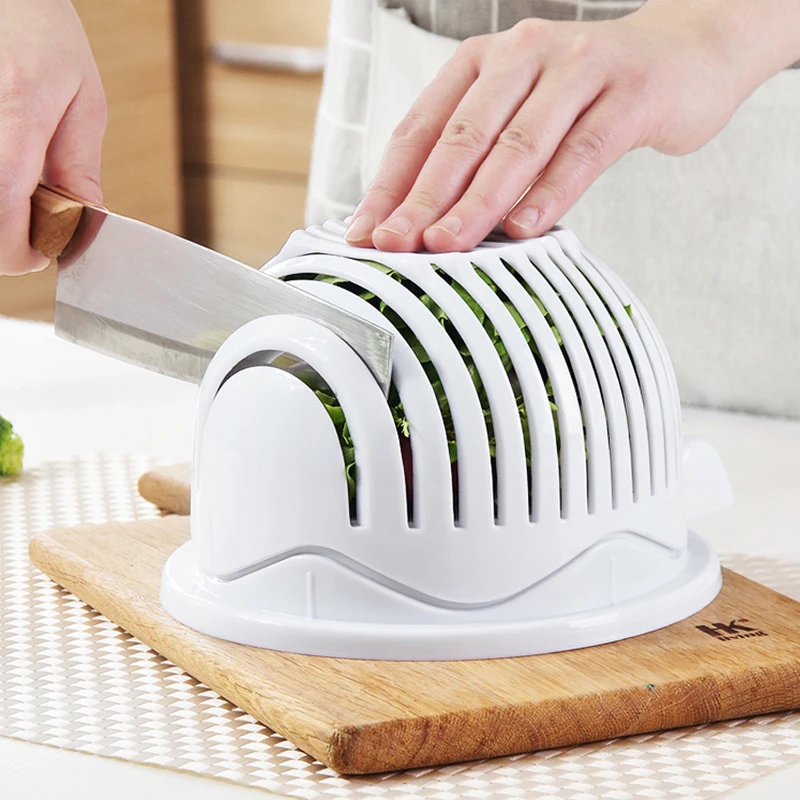 Xmpromo 60 Seconds Salad Cutter Bowl Fruit Vegetable Chopper Manual Cutter Slicer Tools Kitchen Gadgets Diced Accessories
Xmpromo 60 Seconds Salad Cutter Bowl Fruit Vegetable Chopper Manual Cutter Slicer Tools Kitchen Gadgets Diced Accessories