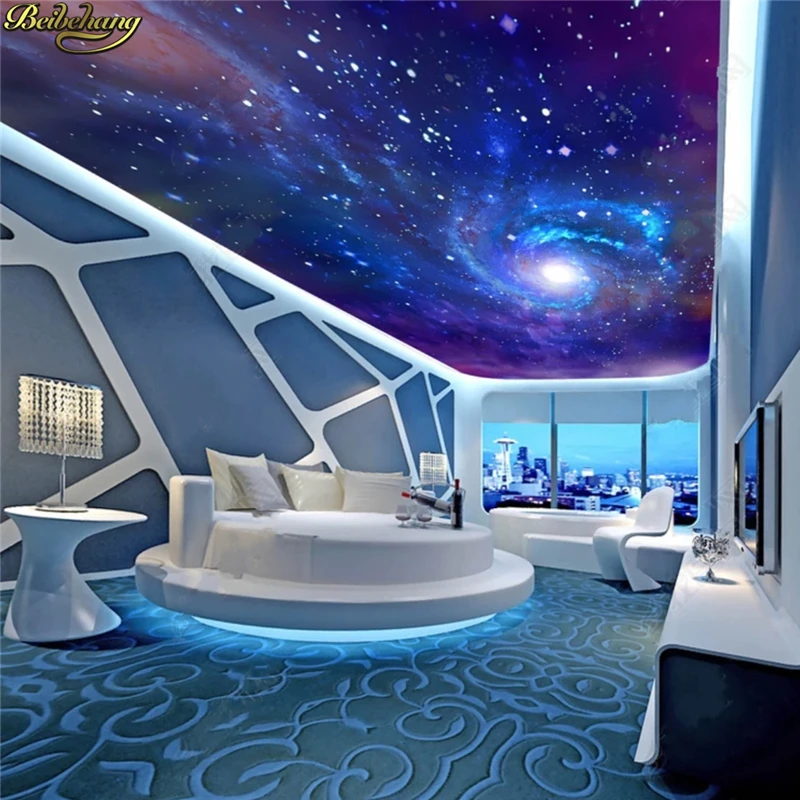 beibehang 3d wallpaper Starry galaxy universe night sky stars black hole zenith ceiling background painting mural papel de pared
beibehang 3d wallpaper Starry galaxy universe night sky stars black hole zenith ceiling background painting mural papel de pared