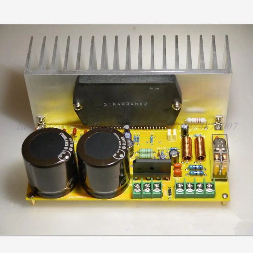 STK4234MK2 Amplifier Board Thick Film 100W+100W HIfi Stereo Power Amplifier Audio Board With Heat Sink By Sanyo 1pc
STK4234MK2 Amplifier Board Thick Film 100W+100W HIfi Stereo Power Amplifier Audio Board With Heat Sink By Sanyo 1pc