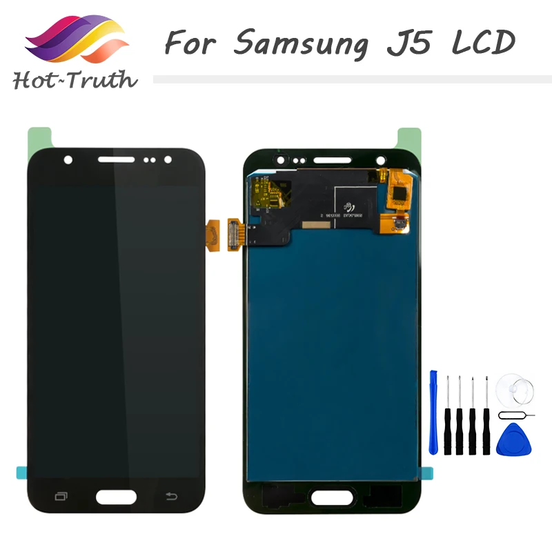 Hot-Truth 100Pcs/Lot Grade AAA J5 LCD Display Screen for Samsung Galaxy J5 2015 J500 LCD Display Touch Screen Digitizer Assembly
Hot-Truth 100Pcs/Lot Grade AAA J5 LCD Display Screen for Samsung Galaxy J5 2015 J500 LCD Display Touch Screen Digitizer Assembly