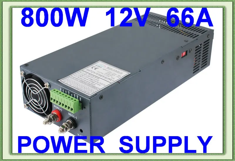 High quality AC DC SCN-800-12 800W 12V single output 66A led driver switching power supply
High quality AC DC SCN-800-12 800W 12V single output 66A led driver switching power supply