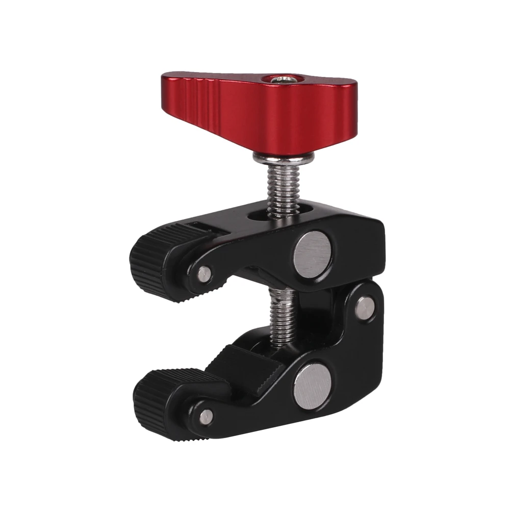 Crab Pliers Clip Super Clamp with 1/4" & 3/8" Mount for DSLR Rig LCD Monitor Studio Light Camera Gimbal Magic Arm Photo Studio
Crab Pliers Clip Super Clamp with 1/4" & 3/8" Mount for DSLR Rig LCD Monitor Studio Light Camera Gimbal Magic Arm Photo Studio