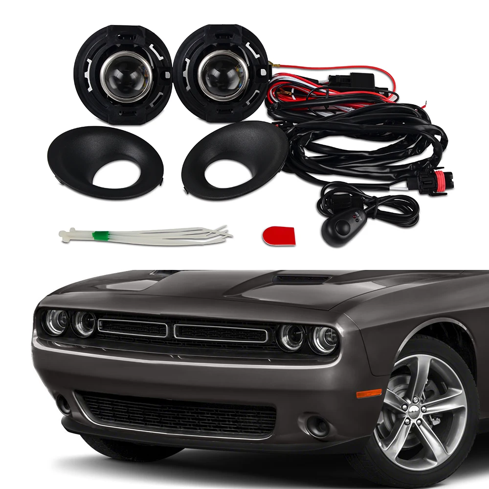 Front Bumper Fog Light Assembly With H11 55W Blub Wire Harness For DODGE CHALLENGER 2015 2016 2017 2018 2019
Front Bumper Fog Light Assembly With H11 55W Blub Wire Harness For DODGE CHALLENGER 2015 2016 2017 2018 2019